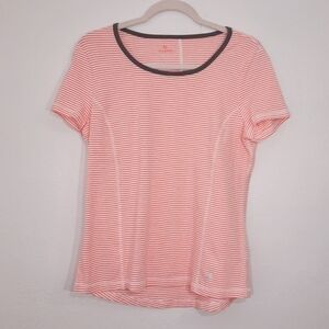 Talbots Striped Athleisure T-shirt LP